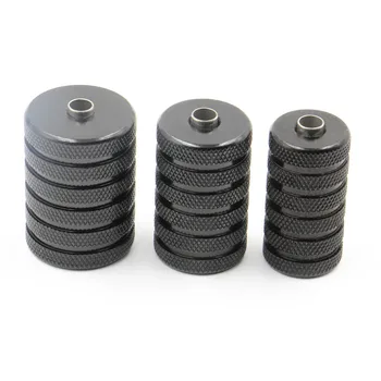 

High Quality 3 PCS Tattoo Aluminum Alloy Grips 25 30 35mm Black for Tattoo Machine Gun Kits Tattoo Supplies