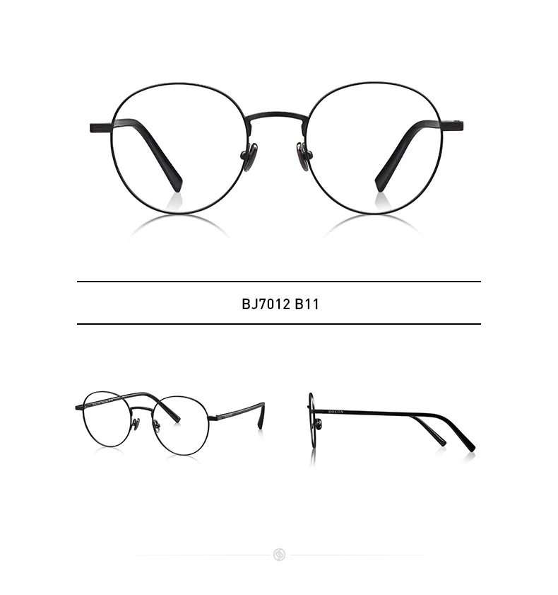 Болон клип на стекло es рамка солнцезащитные очки es для мужчин и женщин Rx-able рецептурные стеклянные оправы круглые мужские Оптические очки BJ7012