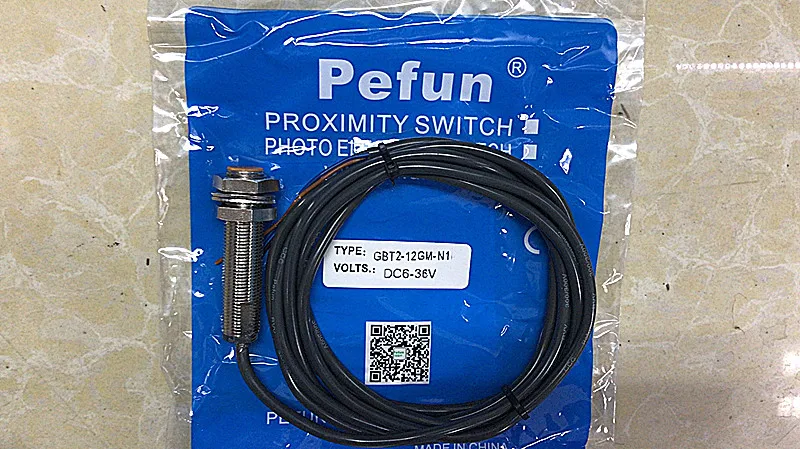 

Genuine sensor switch, proximity switch GBT2-12GM-N1, NPN normally open pefun