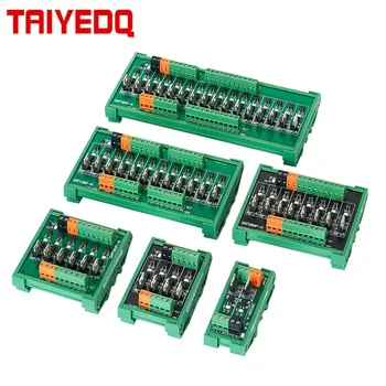 

PLC DC output Din Rail amplifier board PLC Relay Board 24V MCU control board SOM transistor 2/4/6/812/16 Way