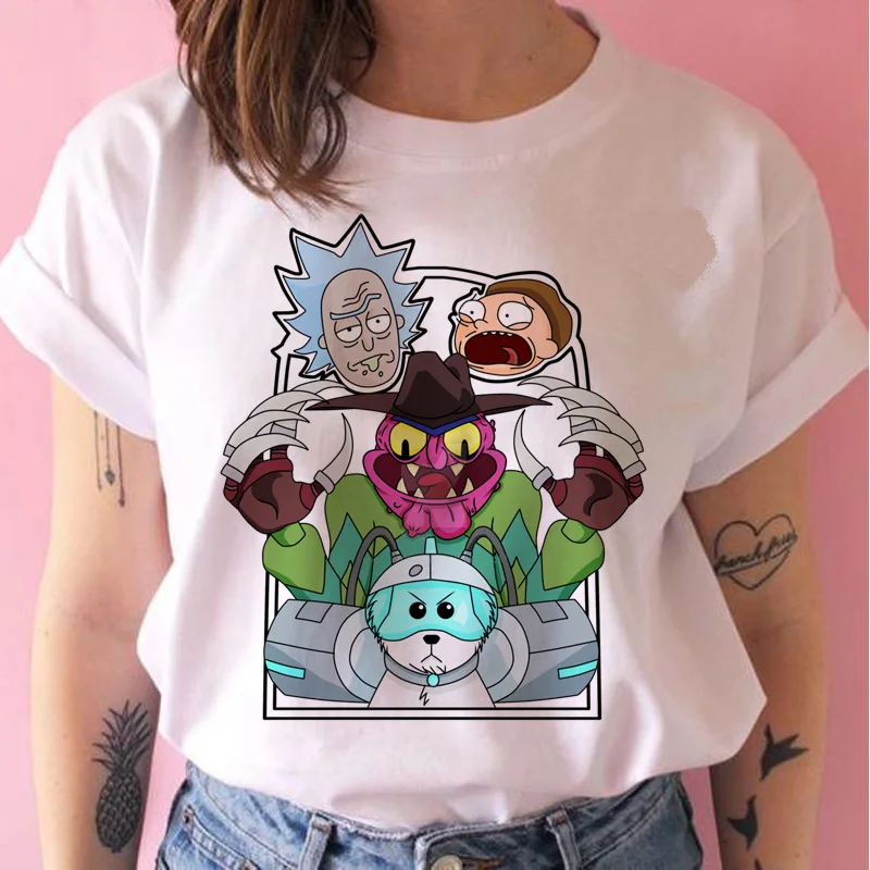 Harujuku women t shirt pickel funny new fashion harajuku cartoon tshirt print ulzzang Graphic t-shirt female