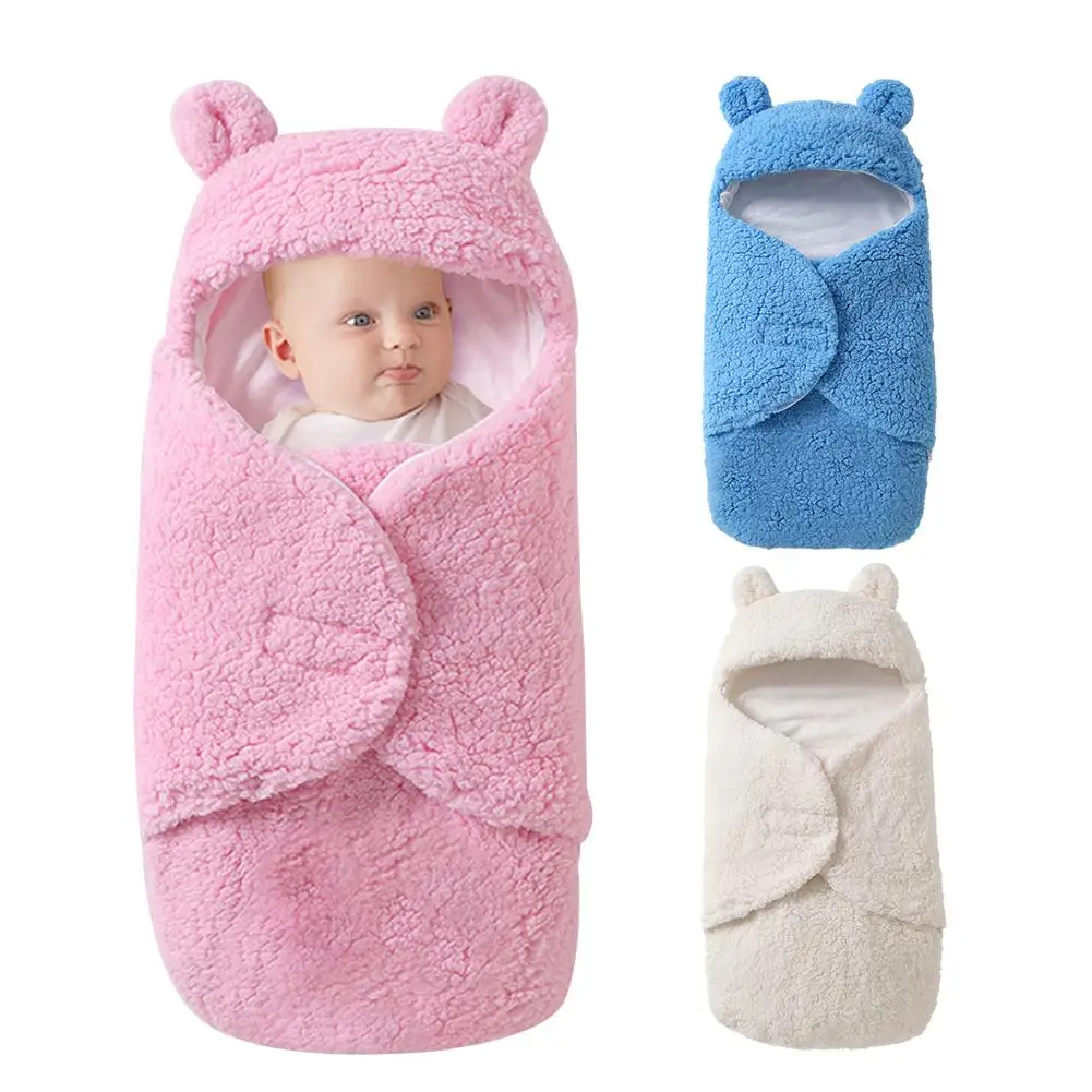 

3D Newborn Sleeping Bag Shark for Baby Swaddle Blanket Soft Extract envelope discharge winter new born happy nappers