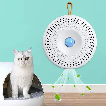 고양이 쓰레기통 냄새 제거제, 애완 동물 화장실 공기 청정기, 오존 음이온 발생기, 변기용 살균 탈취제