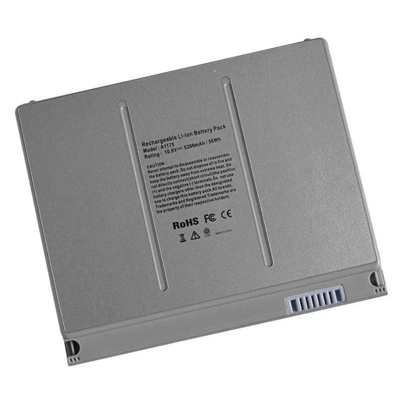 56wh A1175 батарея для ноутбука для Apple MacBook Pro 1" A1150 MA348 A1260 ma463 ma464 ma600 ma601 ma609 ma610 ma895 ma896 mb133 mb144 Аккумулятор для ноутбука