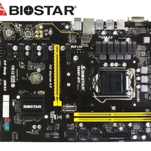 BIOSTAR TB250-BTC материнская плата DDR4 для intel LGA 1151 32 Гб DVI SATA3 B250 настольная материнская плата