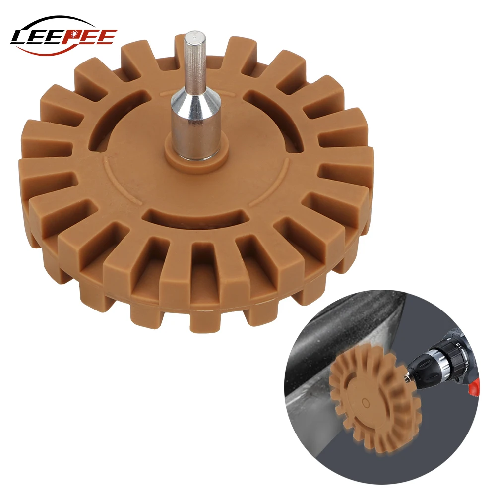 Car Polisher Kit Rubber Eraser Wheel Stickers Decals Remover Polishing