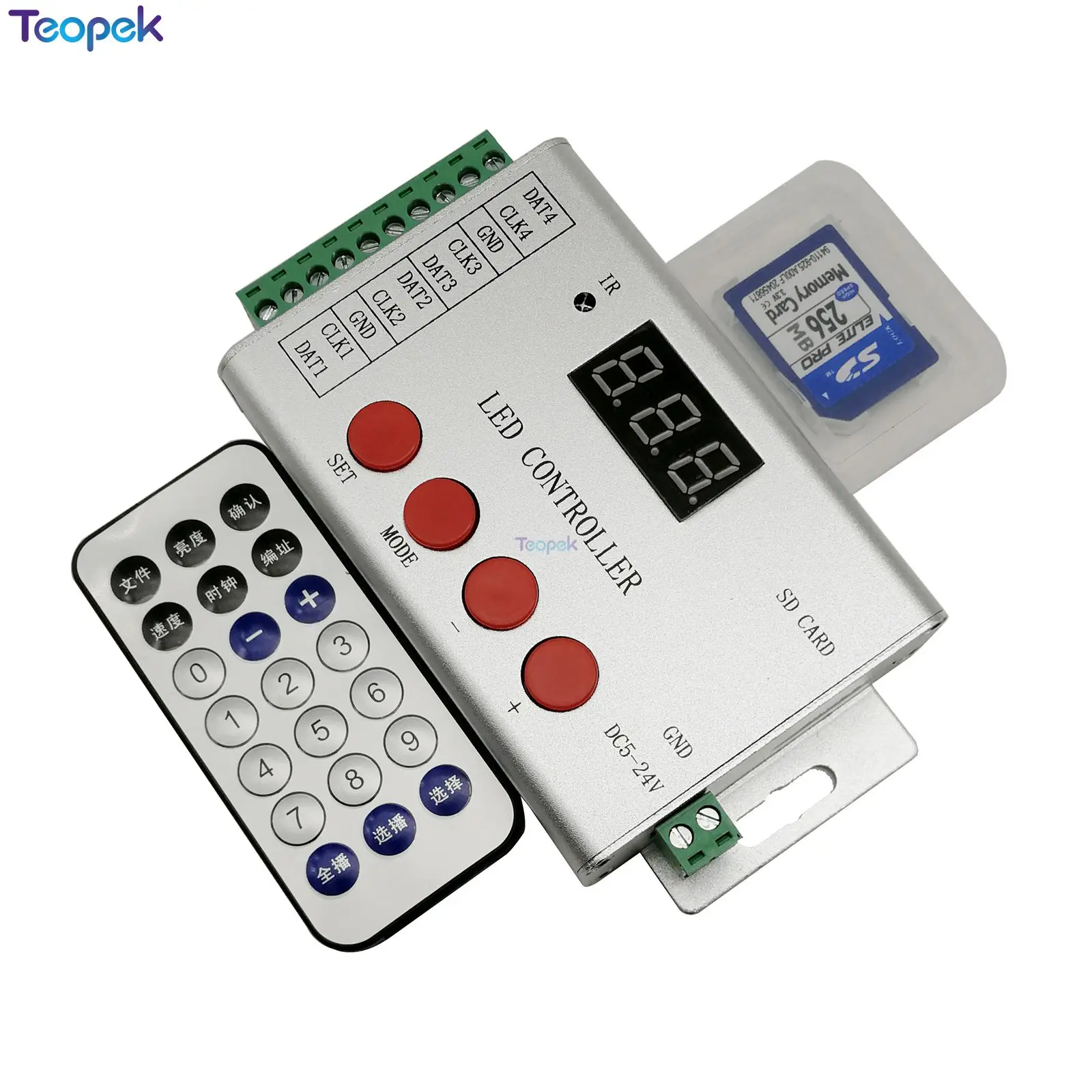 Controlador Digital LED H802SE, controlador programable por WIFI ...