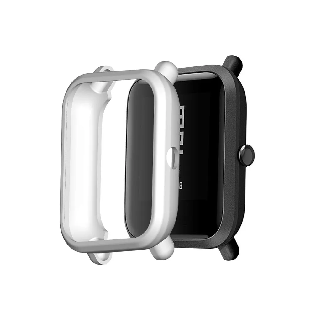 ТПУ Рамка Бампер чехол оболочка протектор для Xiaomi Huami Amazfit GTS Watch