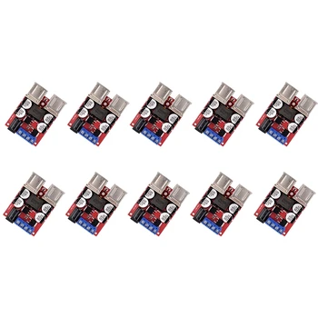 

10Pc DC-DC Vehicle Charging Board 8V-35V 5V 8A Power Supply Depressurization Module 4 Port USB Output Mobile Charger