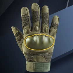 2021 New Army Military Tactical Gloves for Men Shell Microfiber Full Finger Gloves Outdoor Non Slip Training Touchscreen Mittens