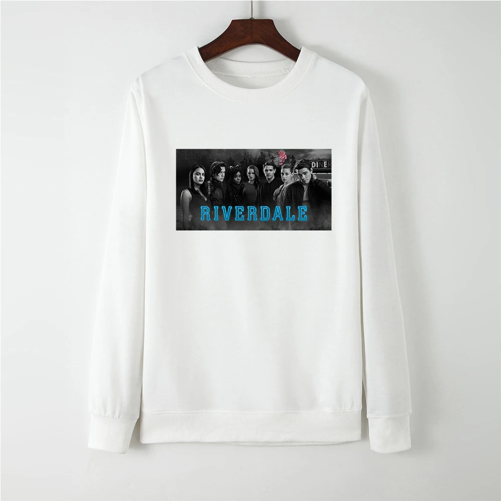

2020 High Quality MinimalismGorgeous Women Sweatshirt Riverdale Signature Print Graphics Print Hoodies Exquisite Pullover