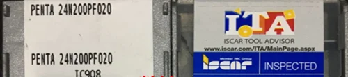 ISCAR 5 шт. твердосплавная вставка PENTA24N200PF020 IC908