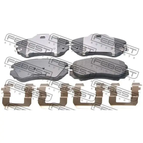 Колодки передние HYUNDAI TUCSON 2004-2010 FEBEST 1201-ELANF