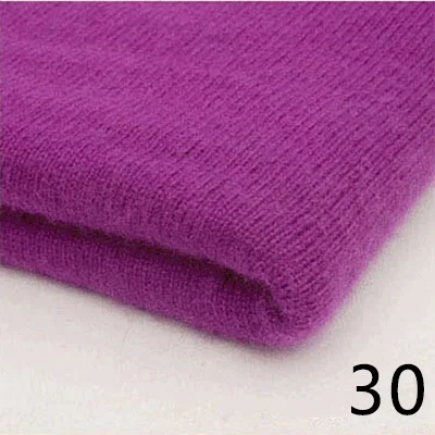 Meetee 500g(1roll=50g) Natural Cashmere Yarn Hand Knitting Line DIY Manual Hat Scarf Velvet Wool Thick Knit Yarn Craft Material - Цвет: 30