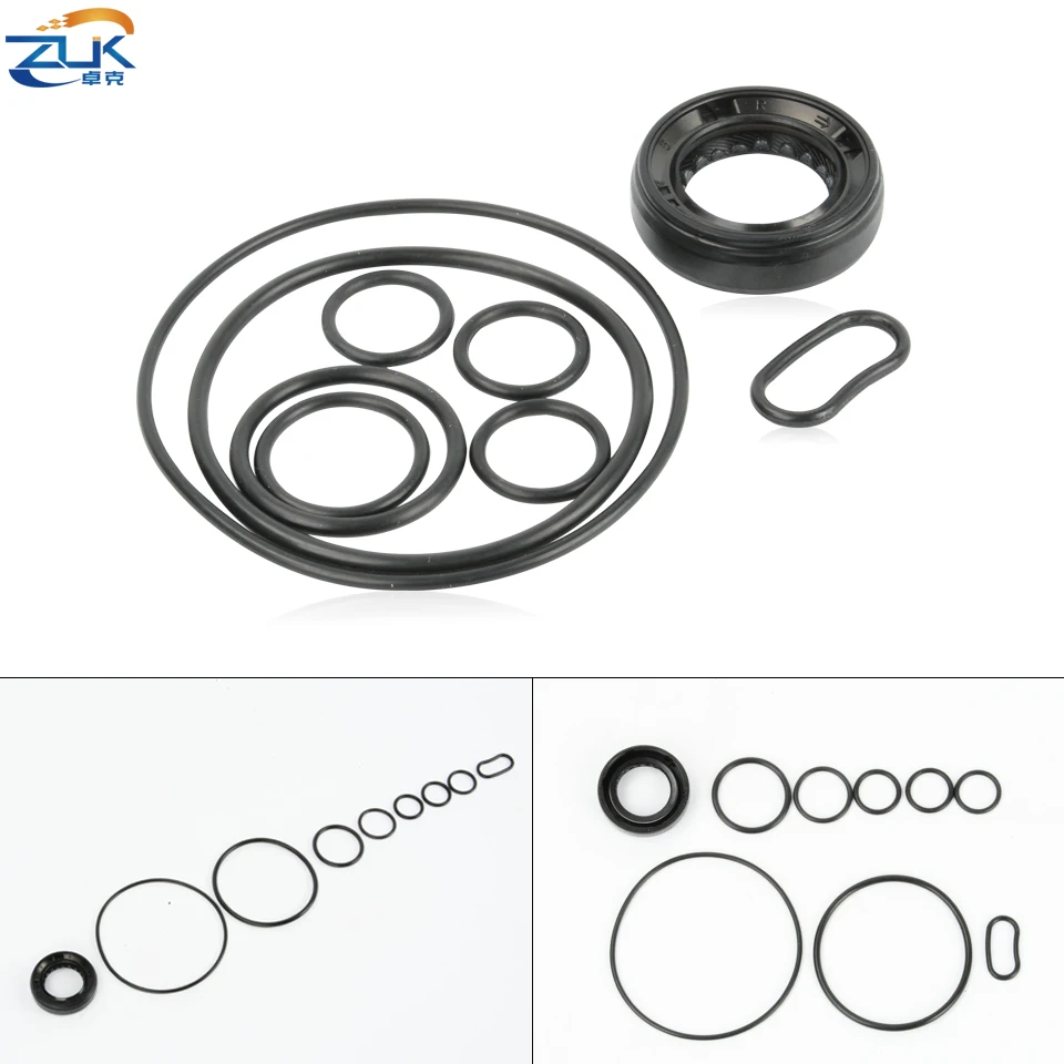 ZUK Power Steering Pump Repair Kit O-Ring Seal Set For HONDA CIVIC FA1 FD1 FD2 2006-2011