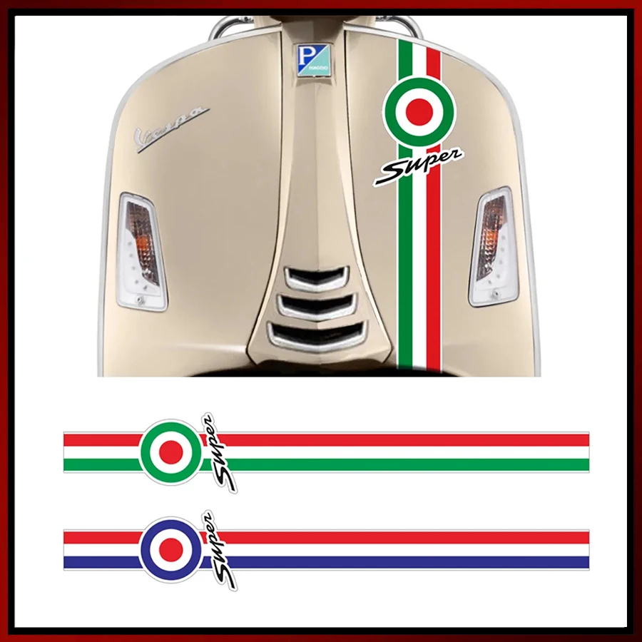 Передняя наклейка на мотоцикл чехол для Piaggio Vespa LXV GTS 150 250 300 Светоотражающая |