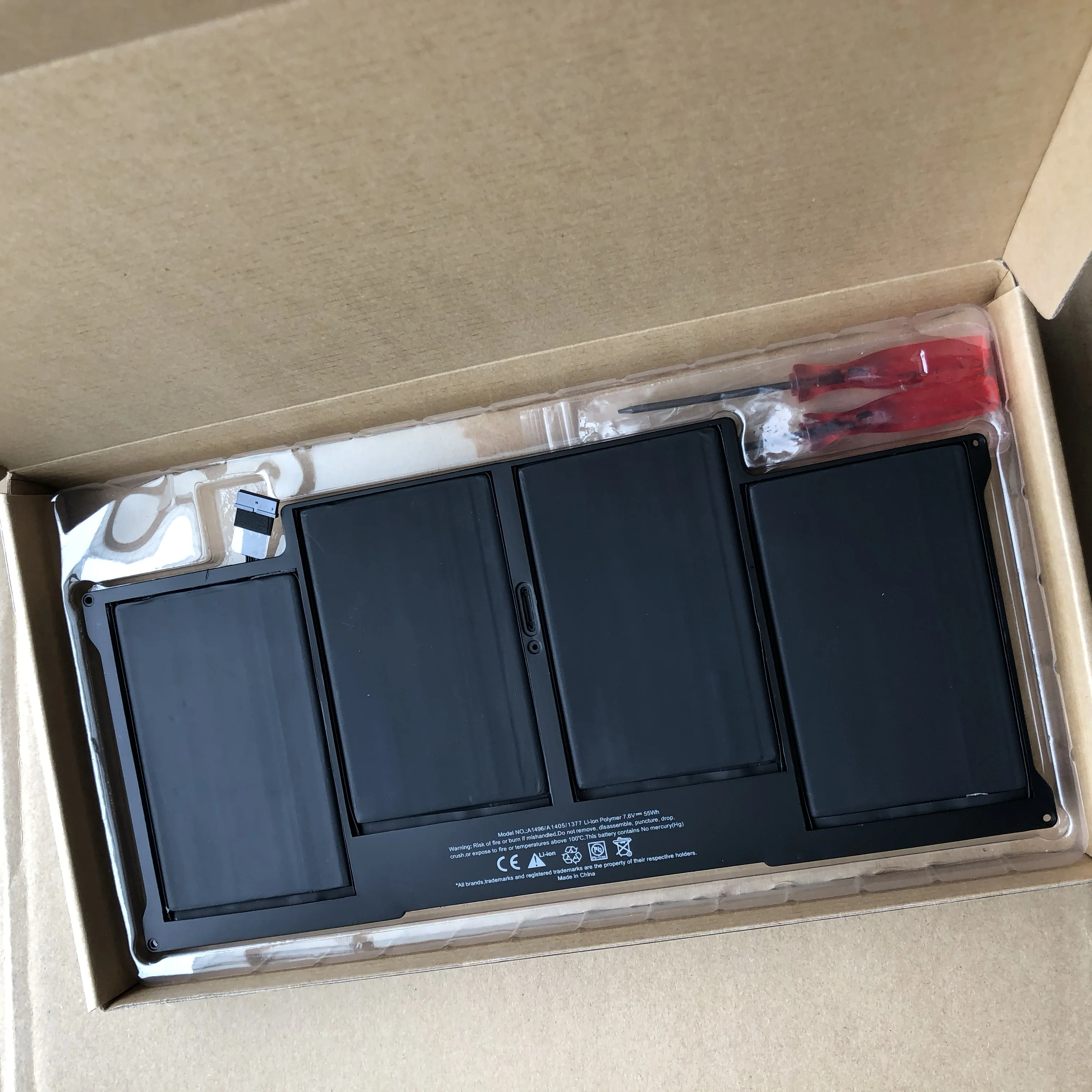 Аккумулятор для ноутбука A1405 MacBook Air 13 &quotA1466 Mid 2012 года и A1369 2011 года|battery a1405|a1405