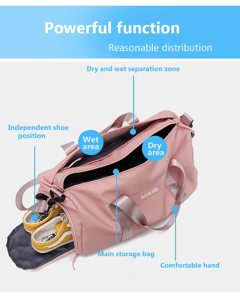 Большая вместительная сумка-Органайзер для путешествий, повседневные дорожные сумки и багаж для женщин, Мужская Дизайнерская Сумка на