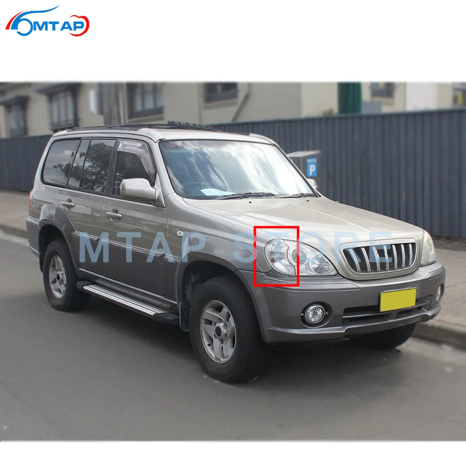 MTAP передний бампер угловой светильник передний указатель поворота для hyundai Terracan 2001 2002 2003 2004 2005 2006 головной светильник