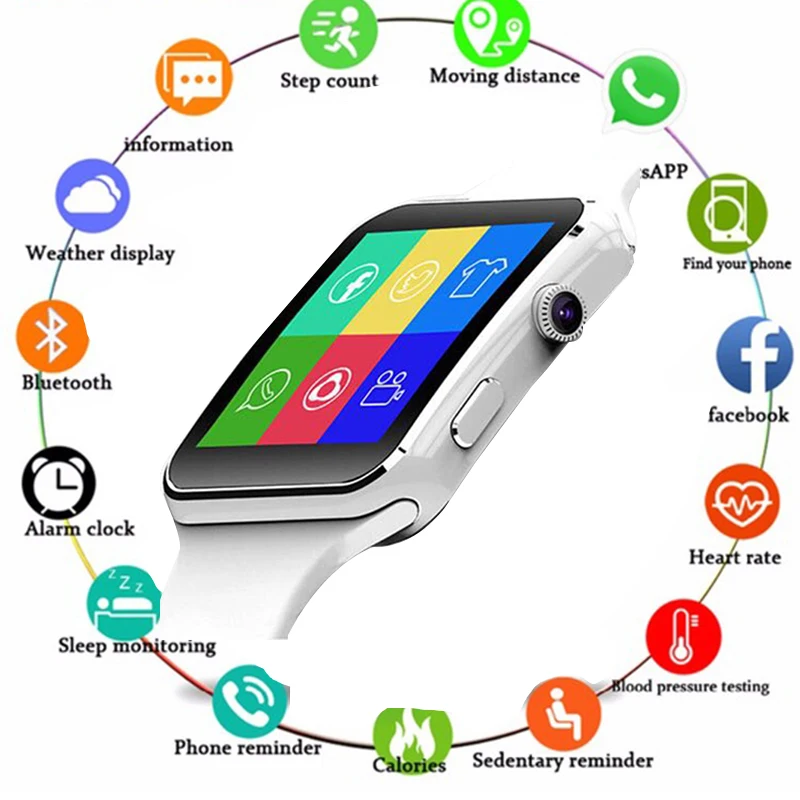 smartwatch x6 iphone