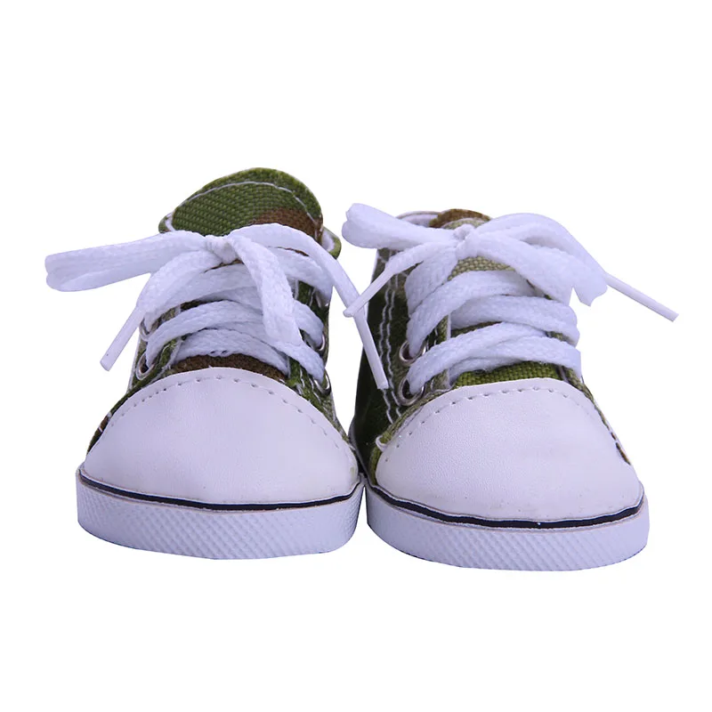 9 видов стилей обувь для кукол белая парусиновая обувь для 18 дюймов, американская и 43 см, Детская кукла для нашего поколения, Рождественская обувь для девочек - Цвет: m179