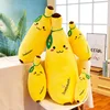 35-50cm fun creative cartoon banana plush soft pillow sofa cushion baby cute plush doll children fruit toys children gift WJ110 ► Photo 3/6