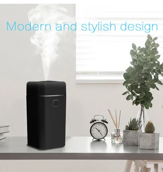 

VVPEC U57 70ml USB Humidifier Ultrasonic Aroma Diffuser Essential Oil Electric Air Purifier Difusor Grain Lamp