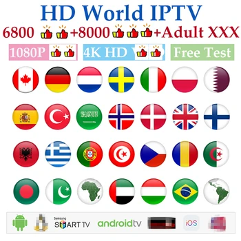 

World Adult xxx iptv subscription 6800+ Spain Arabic german Dutch sweden iptv m3u for android tv box x96 mini smart tv box