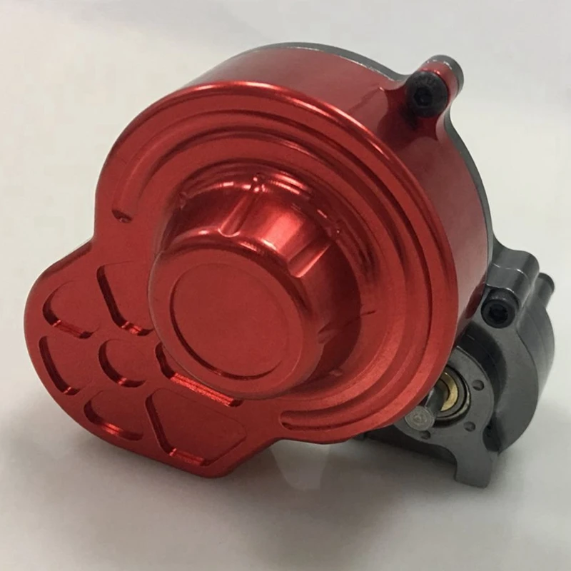 

Hot Metal Cnc Upgraded Reverse Wave Box for 1/10 Scx10-Red