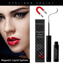 1 шт., быстро сохнут, впитывает пот и Стойкая подводка Magnetique 5D толстые пять-магнитный ненастоящий ресницы в естественном стиле черная жидкая подводка для глаз Ручка TSLM2