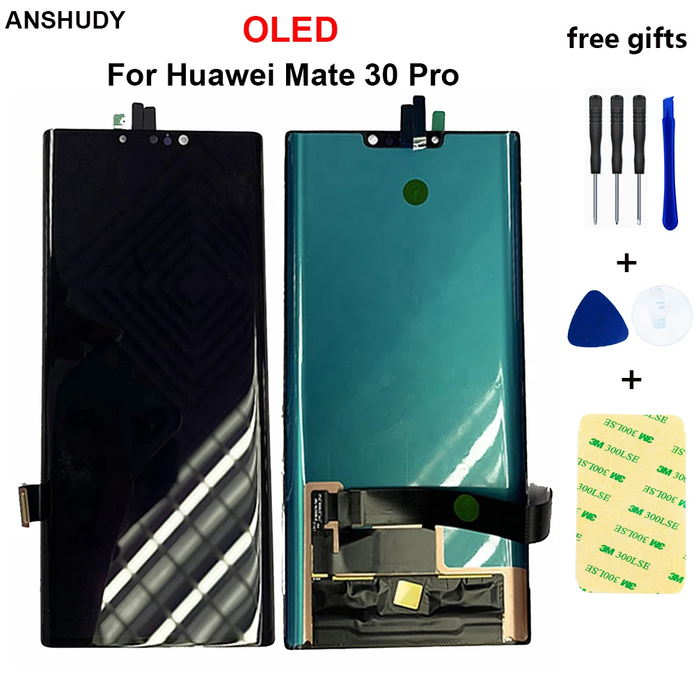 

OLED For Huawei Mate 30 Pro LCD Touch Screen Digitizer Assembly For Mate30 Pro LCD Replacement For Huawei Mate 30 Pro Display