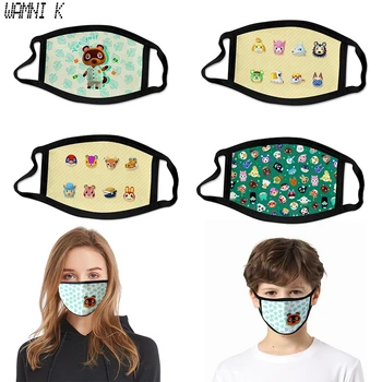 

3D Game Animal Crossing Cosplay masks Kids mask Reusable multiple choice Women men Mask Boy Girl Anti Dust Pollutiont