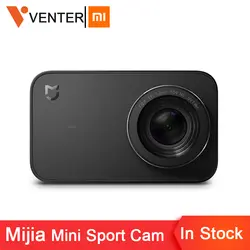 В наличии глобальная версия Xiaomi Mijia Мини спортивная Экшн-камера 4 K Ambarella A12S Ramcorder видео запись IMX317 цифровая камера s