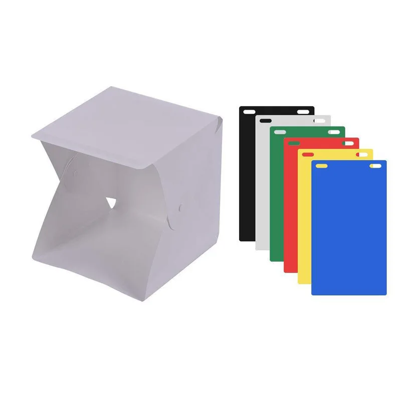 

LED light studio Portable folding LED studio Mini small photo light box photo props