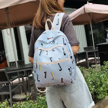 

Backpack 2019 New Nylon Student Bag Factory Direct Sales Small Fresh Backpack Portable Book Bag Free Shipping