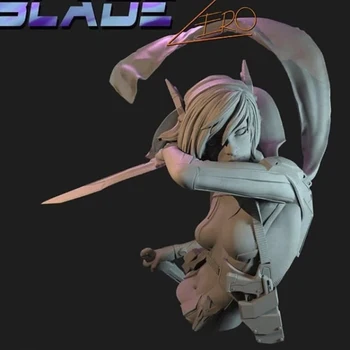 

7cm Resin Figure Bust Model Blade Female Warrior X260