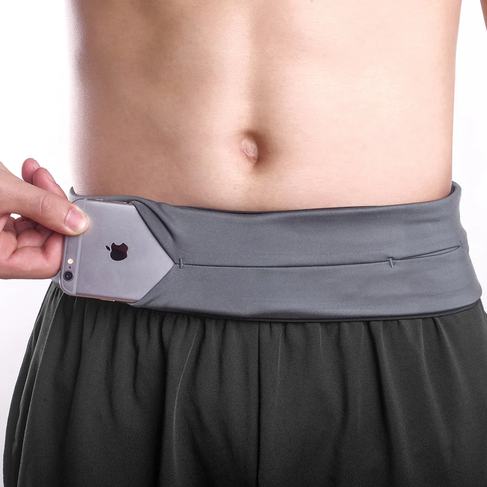Professional Running Waist Bag Men Women Gym Sports Trail Invisible Mobile Phone Money Belt Fanny Pack | Спорт и развлечения