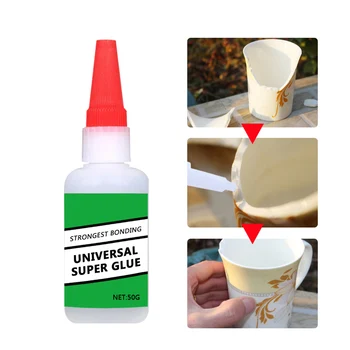 

Universal Super Glue Strong Plastic Glue Waterproof 30/50ml for Resin Ceramic Metal Glass TSH Shop