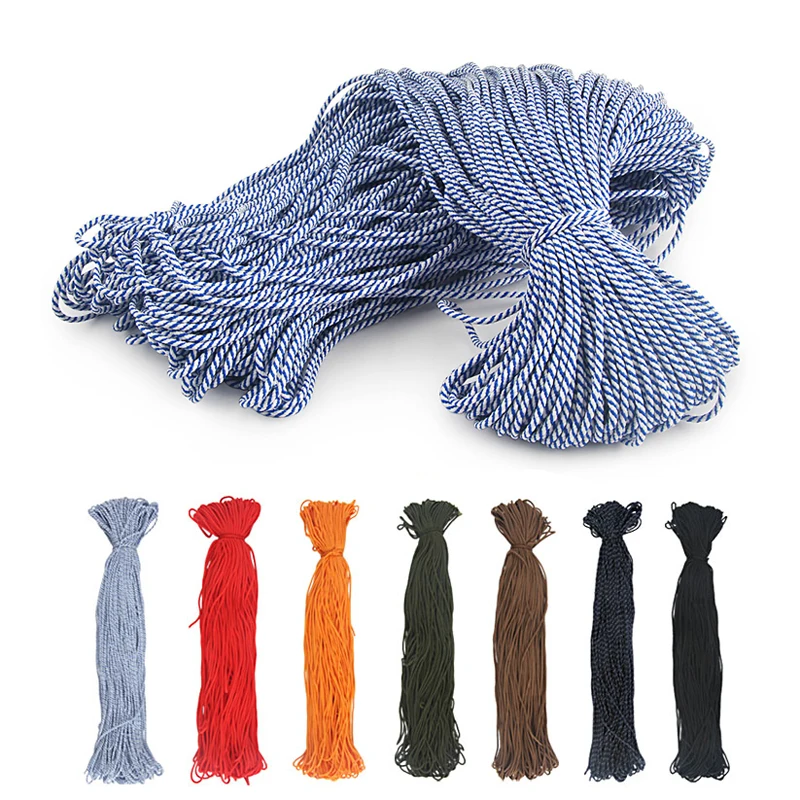 100m Paracord DIY 2mm Paracord Umbrella Cord Lanyard Bracelet Braided Camping Rope 1 100m Paracord DIY 2mm Paracord Umbrella Cord Lanyard Bracelet Braided Camping Rope 1