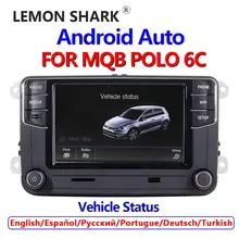 Android Auto NONAME Carplay Mirrorlink MIB Car Radio New RCD330 RCD360 187B 280D 280E Vehicle Status Only For VW MQB POLO 6C