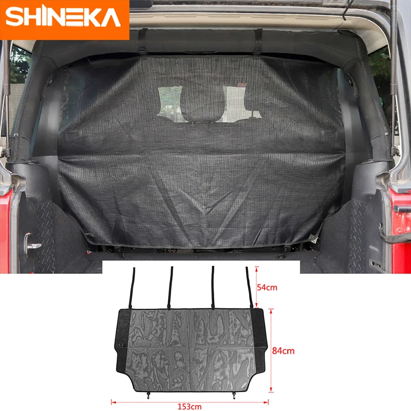 SHINEKA Verstauen Aufräumen Für Jeep Wrangler JK JL JT 4-Tür Auto Sitz  Zurück Speicher Tasche Stamm Zubehör Für jeep Wrangler JK JL JT - AliExpress