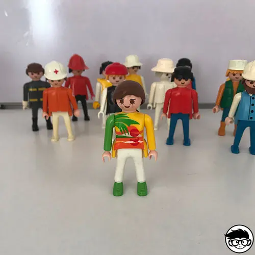 Playmobil винтажная фигурка туристическая 1992 свободная