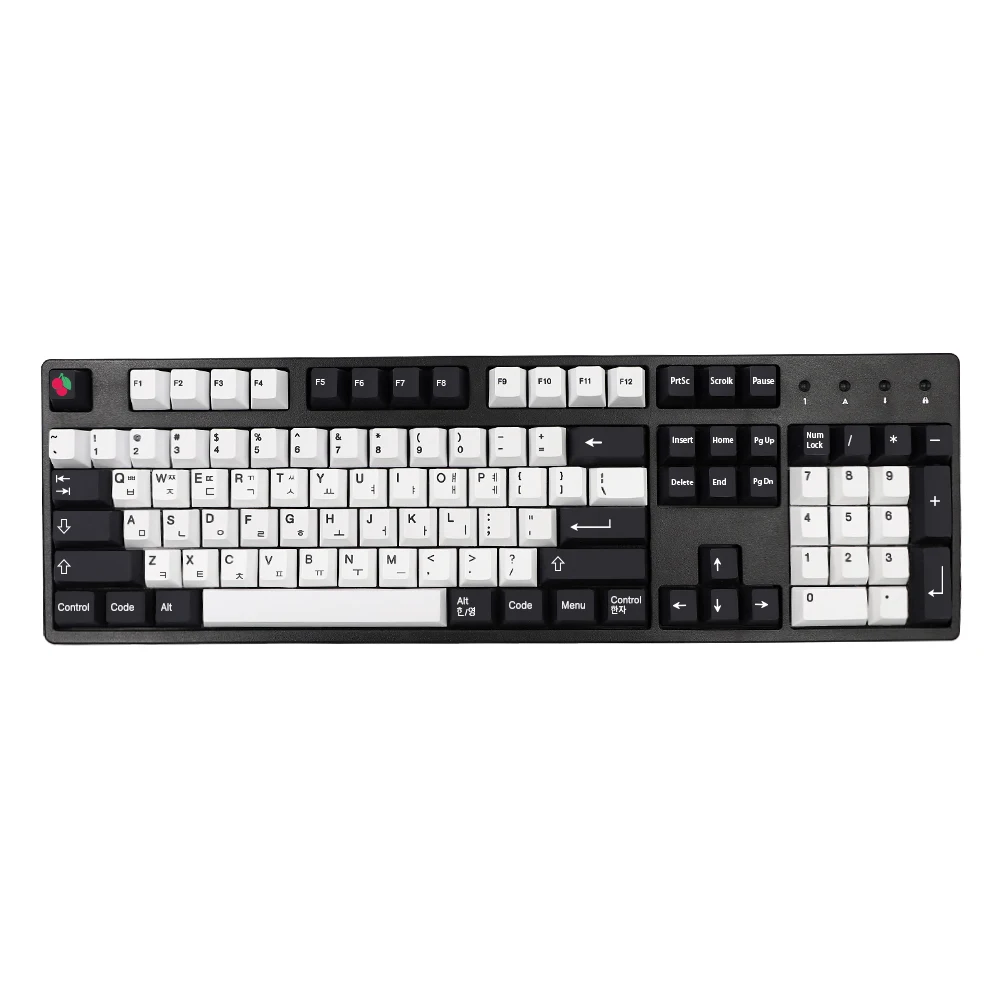 Keycap para Interruptores mx Coreano Russo Fonte Pbt Perfil de Cereja Dye Subb Gk61 64 68 Corsair K65 K70 G710 Mais Key Cap - Imagem 3
