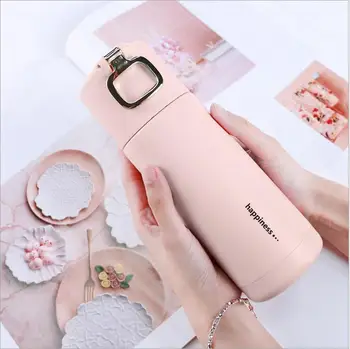 

ZOUNICH Thermos Mug 304 Stainless Steel Vacuum Flasks Thermos Cup Coffee Tea Milk Cute Mug Thermo Bottle Thermocup 240-350ML
