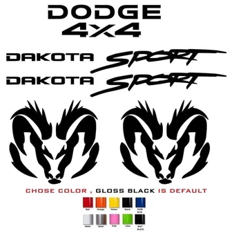 

For DODGE DAKOTA SPORT 4X4 COMPLETE DOOR AND TAILGATE DECAL STICKER