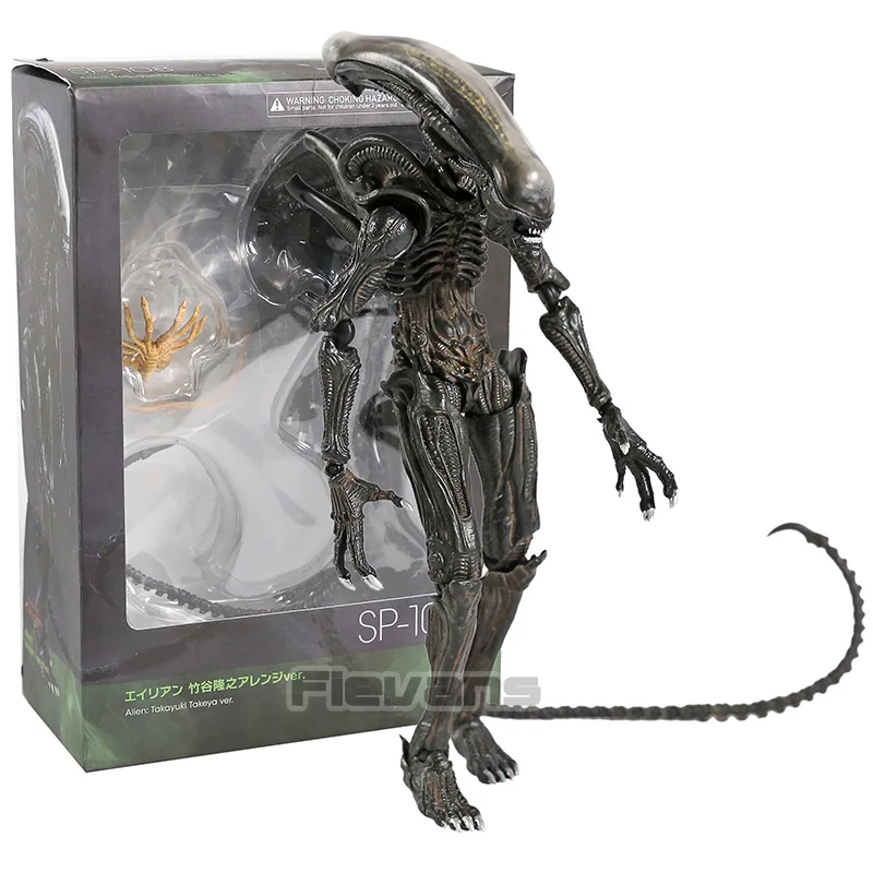 AVP Alien Vs. Predator Figma SP-108 Alien/SP-109 хищник, ПВХ фигурка модель игрушки - Цвет: SP108 box