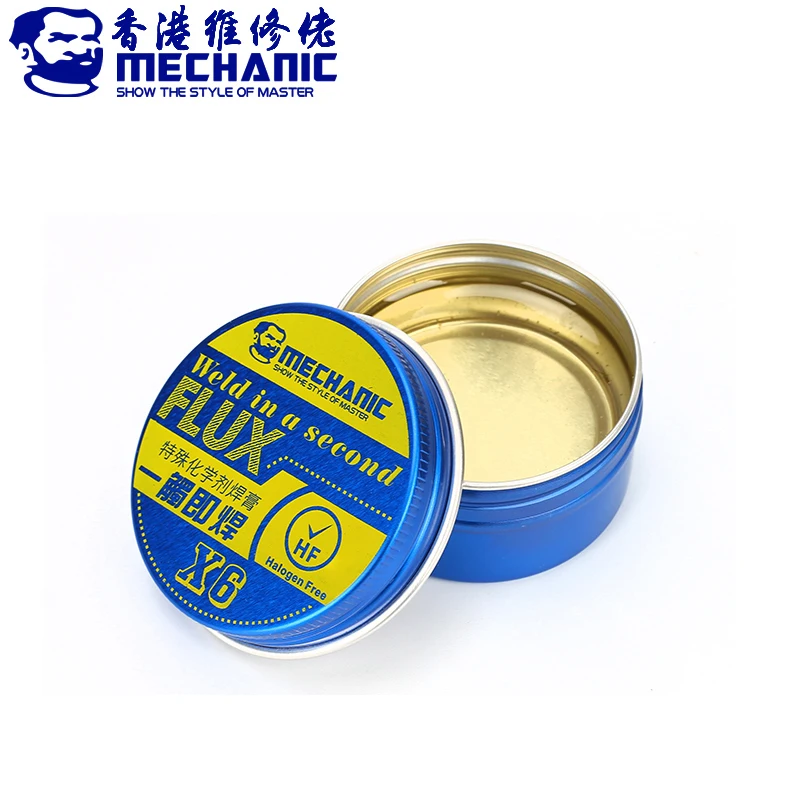 MECHANIC X6/8/X9 канифоль флюсовая паяльная паста галоген-не содержит свинец-свободный поток для сварки BGA паста паяльные инструменты