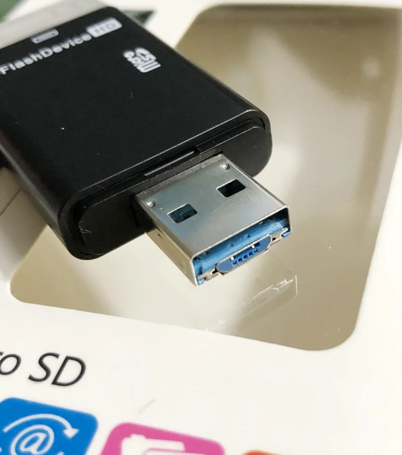 I флэш накопитель USB PC телефон Micro SD / TF кардридер для iPhone X XS MAX XR 11 Pro 6 7 8 Plus iPad MACBOOK
