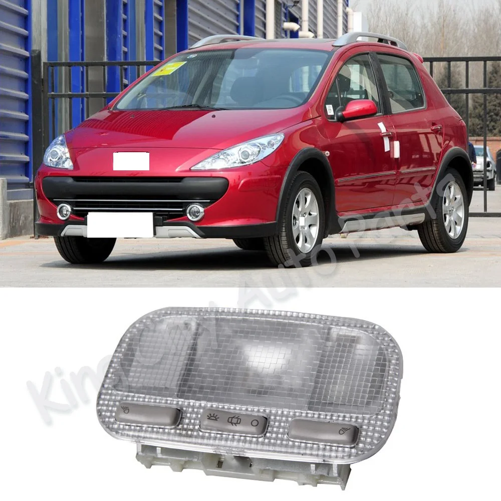 CAPQX для peugeot 301 307 308 408 3008 для Citroen C5 C3-XR SegaElysee задний внутренний светильник для чтения внутри крыши Потолочный светильник