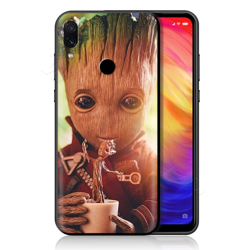 Хранители Groot чехол с принтом Marvel для спортивной камеры Xiao mi Red mi Note 8 mi, возраст 3, 6, 8, 9, A1 A2 A3 8A 6X9 T CC9 Lite SE Pro Max F1 10 - Цвет: 3